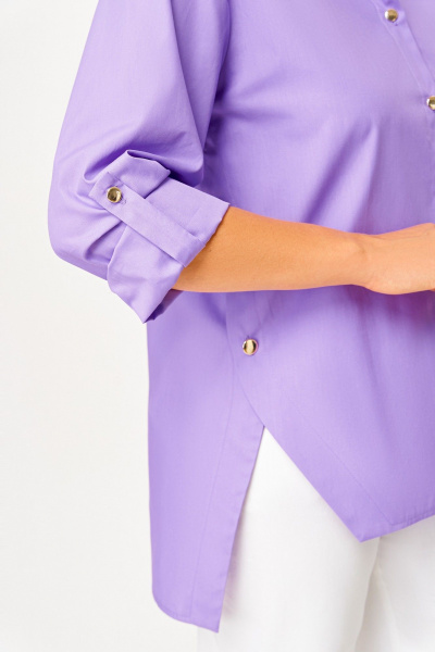 Рубашка Swallow 848.1 лавандовый - фото 13
