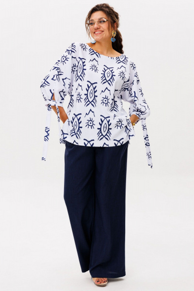 Блуза, брюки Anelli 1536.1 очи - фото 10