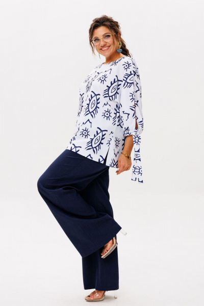 Блуза, брюки Anelli 1536.1 очи - фото 6