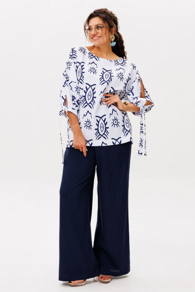 Блуза, брюки Anelli 1536.1 очи - фото 4