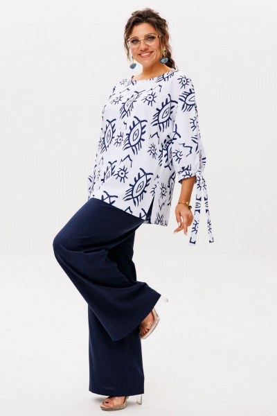 Блуза, брюки Anelli 1536.1 очи - фото 2