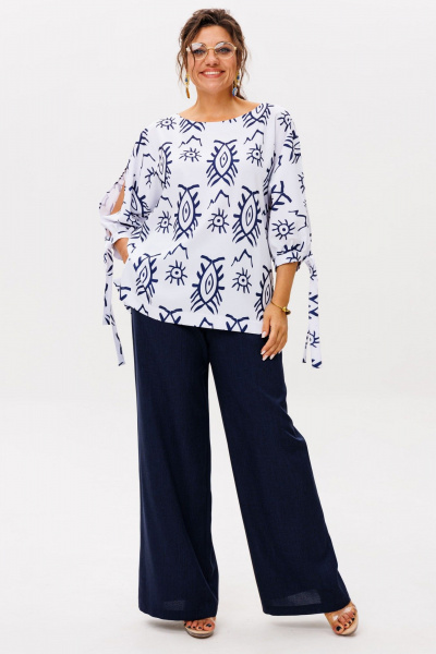 Блуза, брюки Anelli 1536.1 очи - фото 1