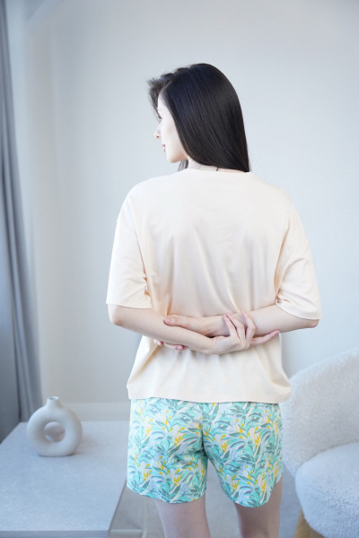 Майка, шорты Купалинка 661517.158-164 к.молочный,набивка - фото 8