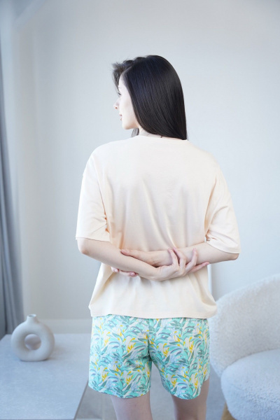 Майка, шорты Купалинка 661517.158-164 к.молочный,набивка - фото 7