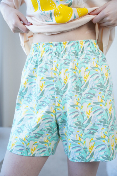 Майка, шорты Купалинка 661517.158-164 к.молочный,набивка - фото 6