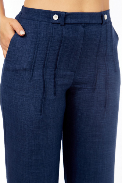 Брюки, жакет Vilena 1077 синий - фото 4