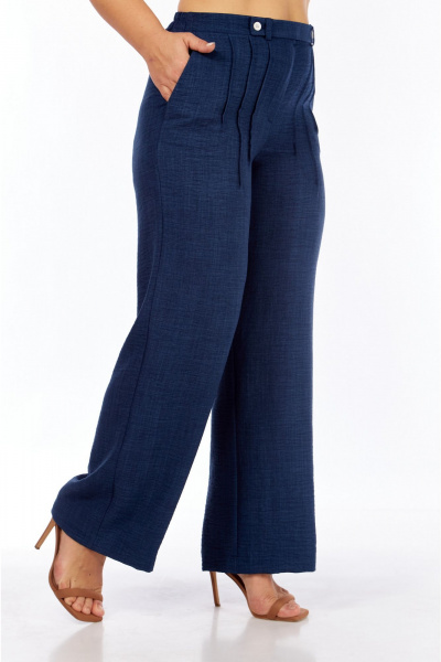 Брюки, жакет Vilena 1077 синий - фото 3