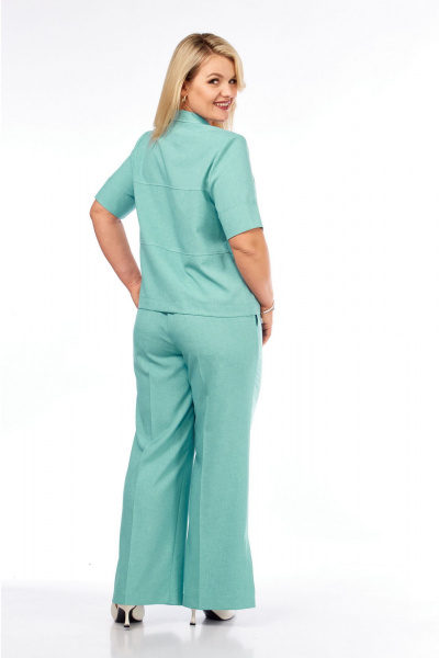 Брюки, жакет Vilena 1083 мята - фото 2