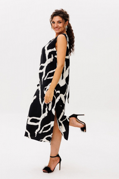 Сарафан Anelli 1519 ночные_лилии - фото 9