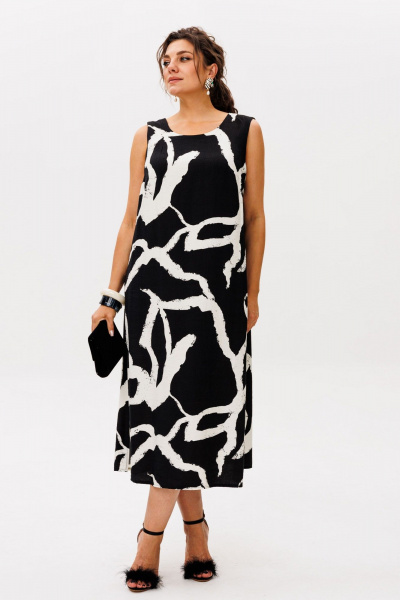 Сарафан Anelli 1519 ночные_лилии - фото 2