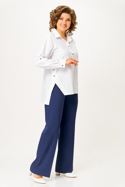 Рубашка Swallow 848.2 белый - фото 3