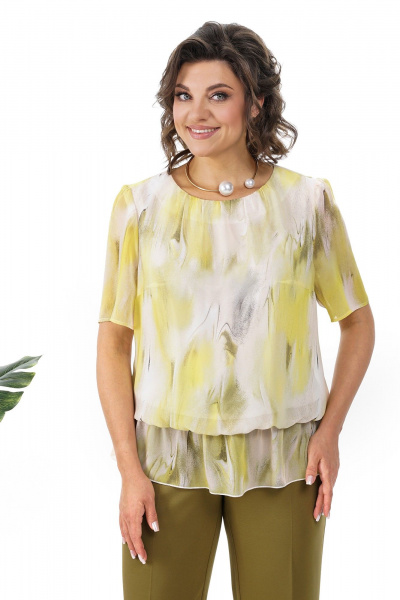 Блуза, брюки Alani Collection 2371 - фото 5