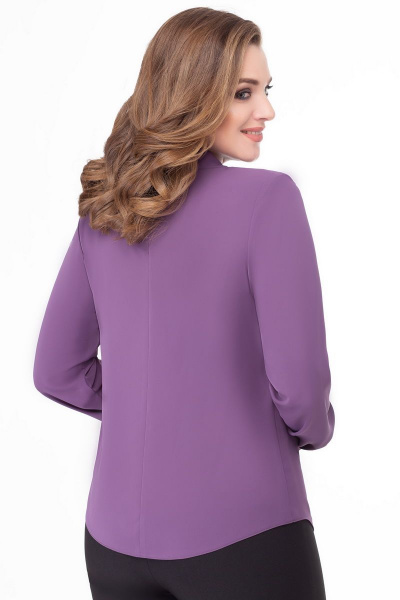 Блуза БелЭкспози 1176 королевский_пурпур - фото 3