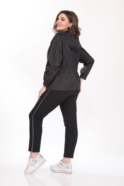 Брюки, куртка Vilena 605 черный - фото 2