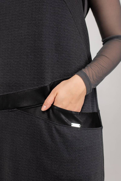 Сарафан La rouge 5330 графит - фото 4