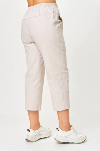 Брюки, футболка Anastasia 1212 белый/бежевый - фото 7