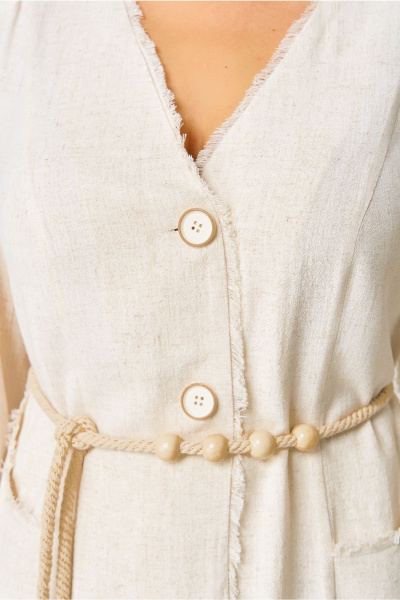 Брюки, жакет AMUARt 1050 бежевый - фото 4