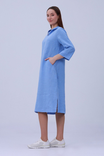 Платье Полинушка 426 лаванда - фото 2