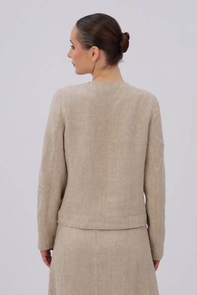 Жакет Полинушка 729 натуральный - фото 6