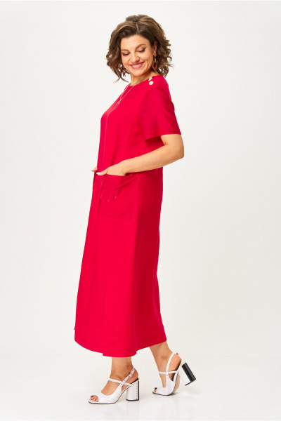 Платье AMUARt 1048 красный - фото 9