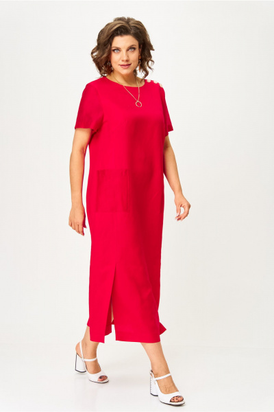 Платье AMUARt 1048 красный - фото 8