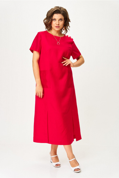 Платье AMUARt 1048 красный - фото 7