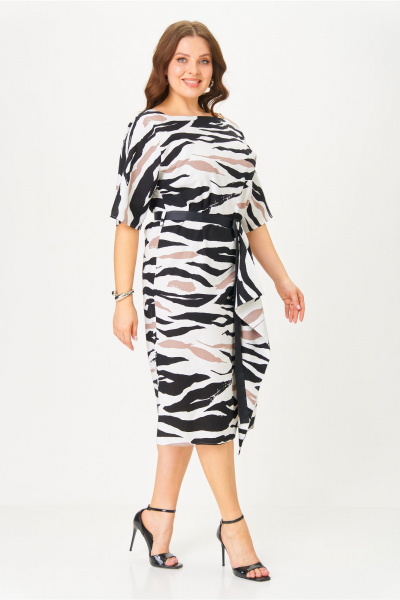 Платье AMUARt 1045 мультиколор - фото 13