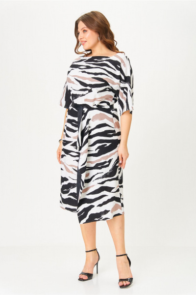 Платье AMUARt 1045 мультиколор - фото 11