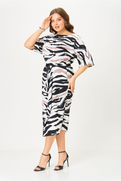 Платье AMUARt 1045 мультиколор - фото 9