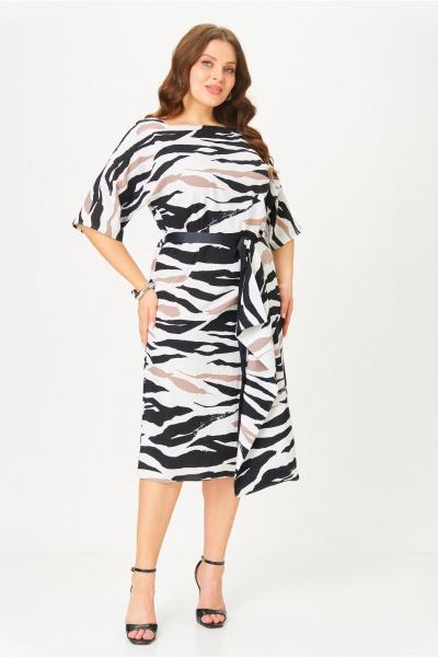 Платье AMUARt 1045 мультиколор - фото 6