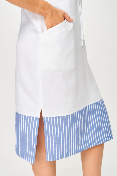 Платье AMUARt 1047 белый - фото 12