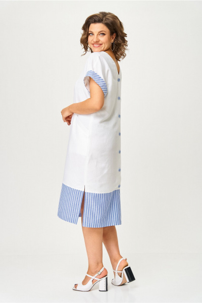 Платье AMUARt 1047 белый - фото 11