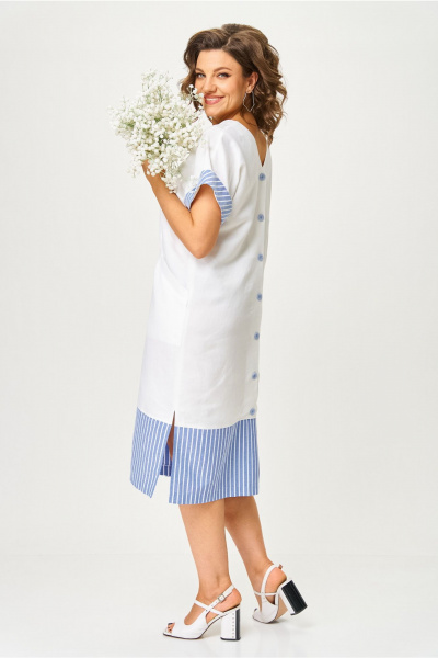 Платье AMUARt 1047 белый - фото 10