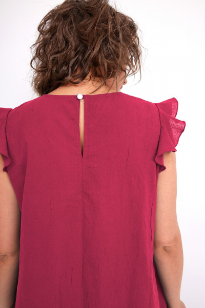 Платье BegiModa 1046 рубин - фото 8