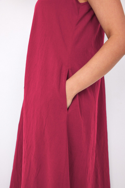 Платье BegiModa 1046 рубин - фото 7