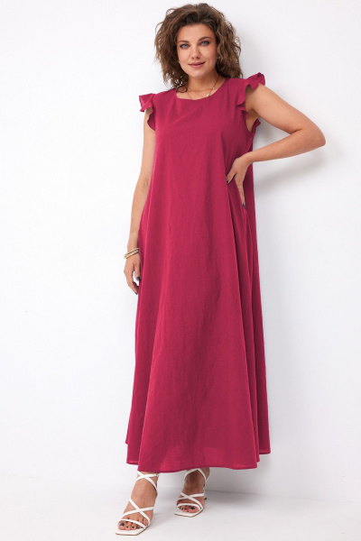Платье BegiModa 1046 рубин - фото 1