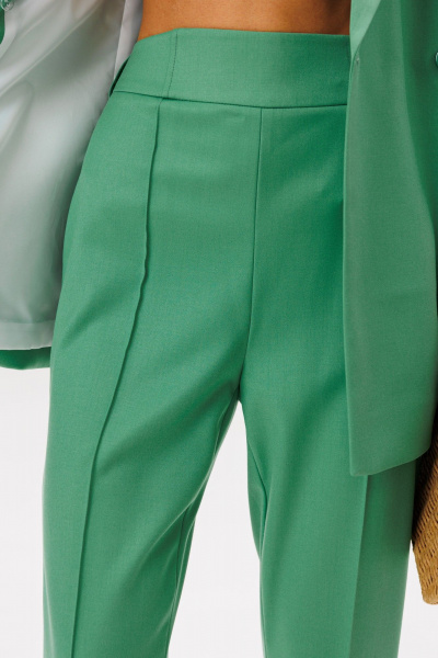 Брюки, жакет Ларс Стиль 1089 зеленый - фото 8