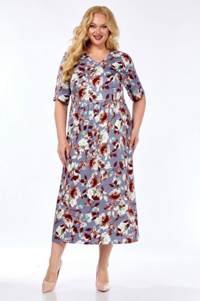 Платье Линия Л Б-2078 голубой - фото 1