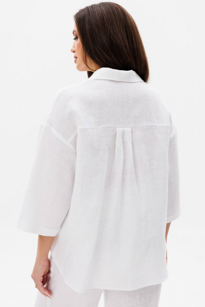 Рубашка Ma Сherie 1169 белый - фото 5