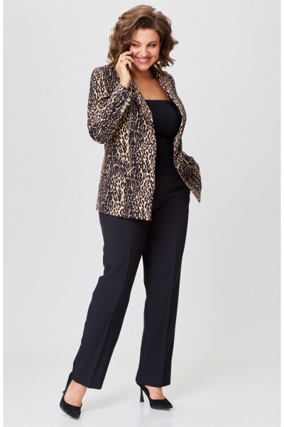 Жакет БелЭльСтиль 866-2_99_22 леопард - фото 4