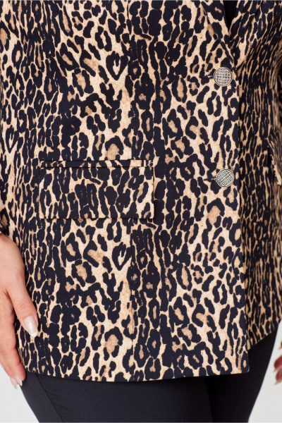 Жакет БелЭльСтиль 866-2_99_22 леопард - фото 3
