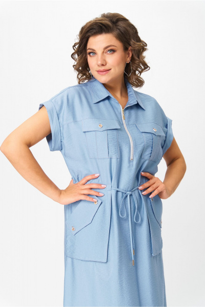 Платье Bonna Image 980/1 голубой - фото 8