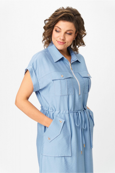 Платье Bonna Image 980/1 голубой - фото 7