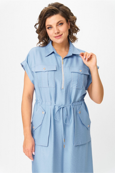 Платье Bonna Image 980/1 голубой - фото 6