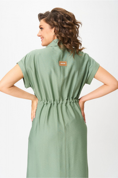 Платье, ремень Bonna Image 980/2 зеленый - фото 6