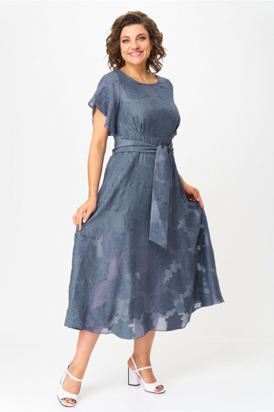 Платье Bonna Image 984/1 синий - фото 15