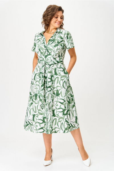 Платье Bonna Image 992/3 зеленый - фото 11