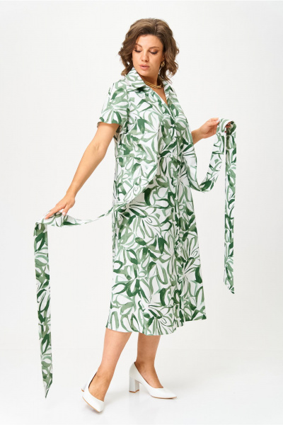 Платье Bonna Image 992/3 зеленый - фото 10