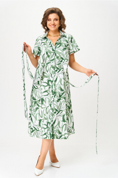 Платье Bonna Image 992/3 зеленый - фото 8