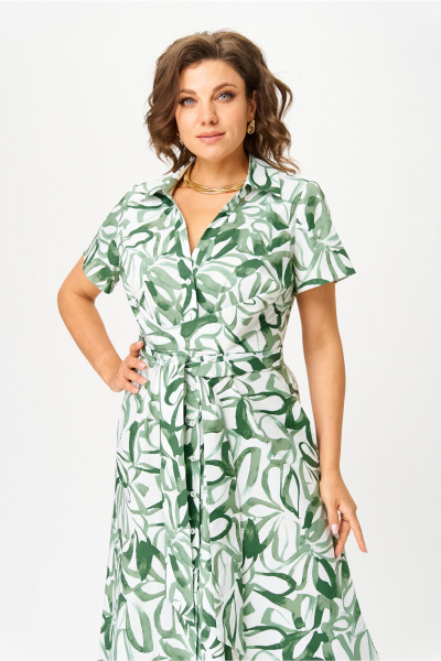 Платье Bonna Image 992/3 зеленый - фото 6